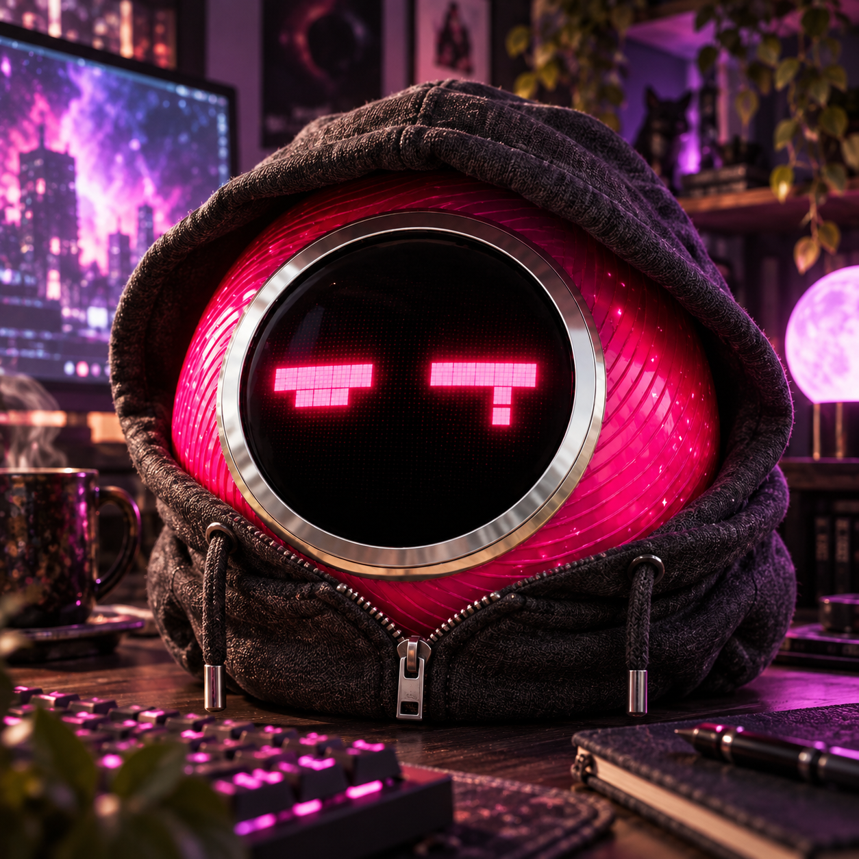 Pink Midnight Coder