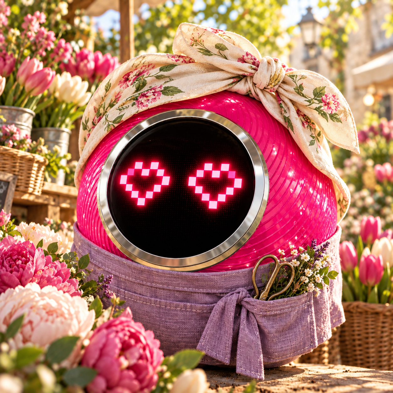 Pink Flower Market