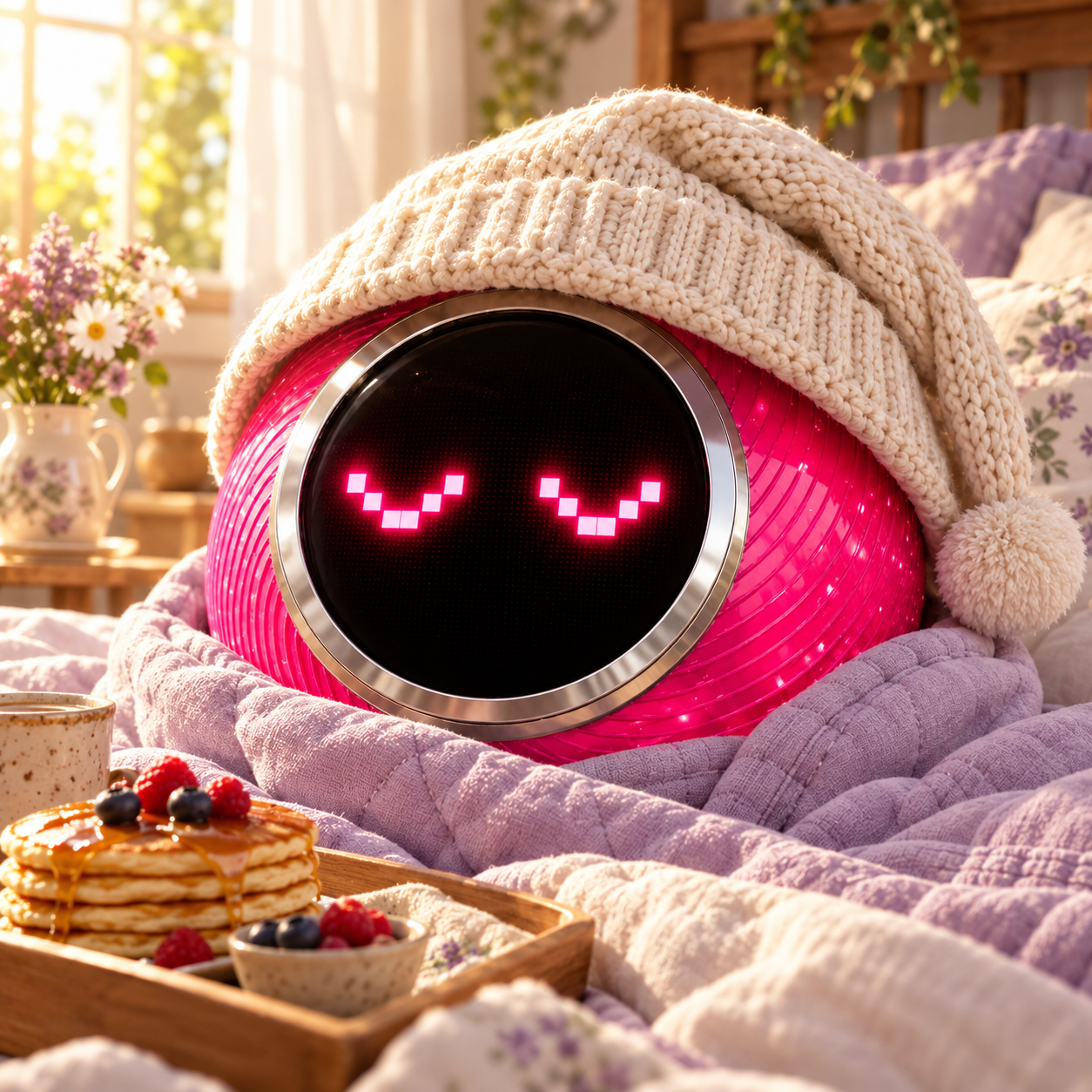 Pink Sleepy Sunday
