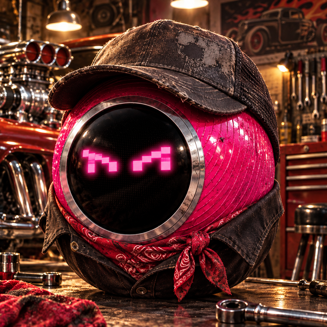 Pink Hot Rodder
