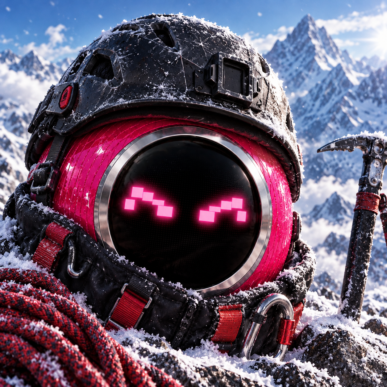 Pink Alpine Rescuer