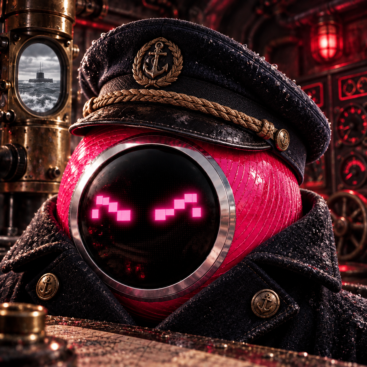 Pink Submarine Captain
