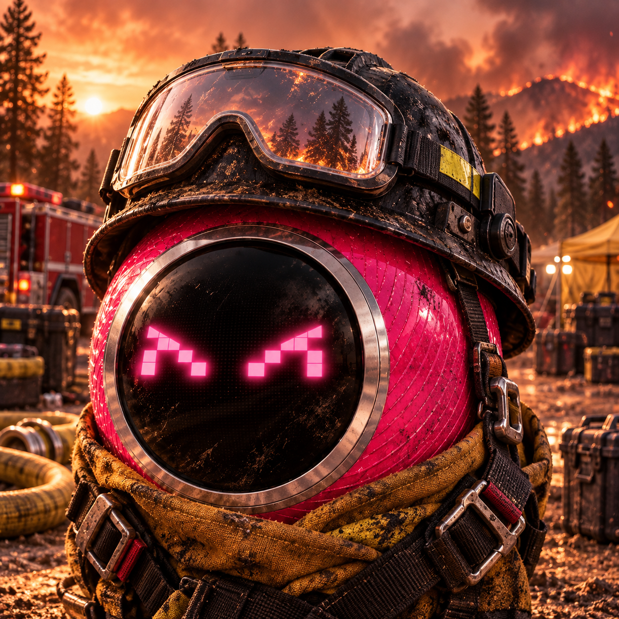 Pink Smokejumper