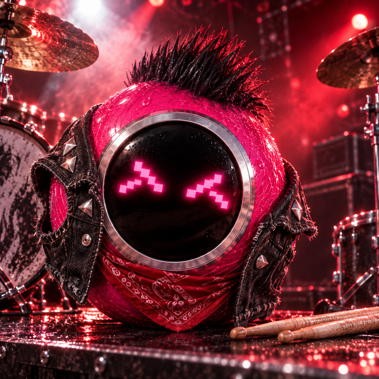 Punk Drummer